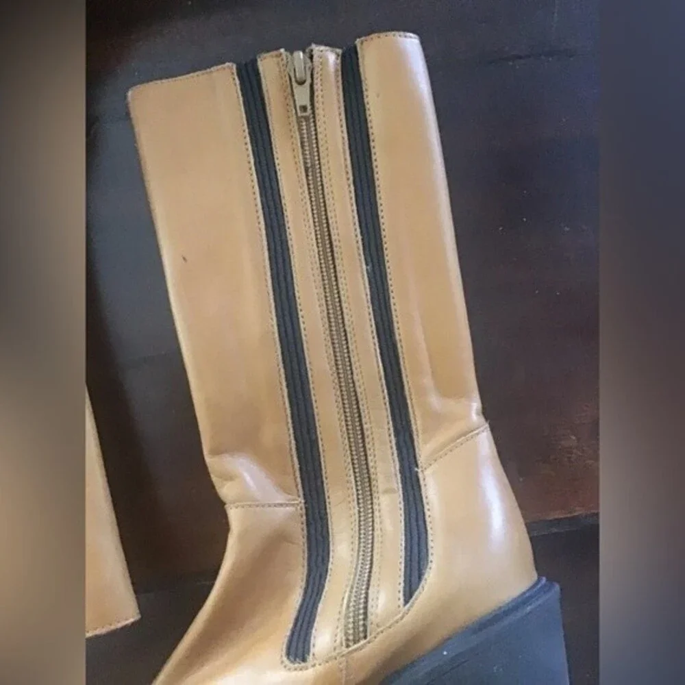 Free People Tristan Chelsea Platform Boot 37 (7) NWOB - Picture 3 of 10